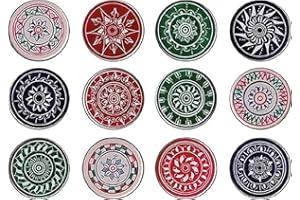 Carrom Art Asmodee - ACC10 - Jeu de stratégie - Palet de Compétition - 13 grams - Modèle aléatoire