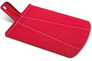 Joseph Joseph - Chop2Pot - Planche à Découper Pliable - Grand Modèle - Rouge