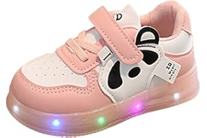WWRICOTTA Baby Shoes Boys and Girls Walking Shoes Comfortable and Fashionable Shoes 5 Toddler Shoes Little Girl Light up Shoe