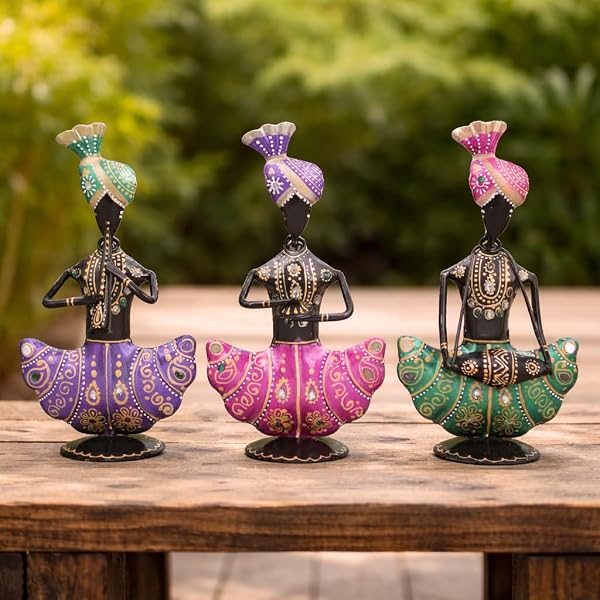 Home Centre Corsica Textured Peacock Figurine : Amazon.in: Home