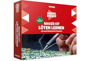 FRANZIS 67122 - Mach's einfach - Maker Kit Löten lernen, empfohlen ab 14 Jahren