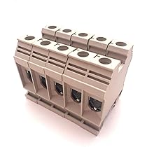 Dinkle Assembly Kit DK2.5N-GN 10 Gang Green With Jumpers DIN Rail Term