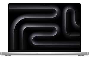 Apple 2023 MacBook Pro laptop M3 Pro chip with 11‑core CPU, 14‑core GPU: 14.2-inch Liquid Retina XDR display, 18GB unified memory, 512GB SSD storage. Works with iPhone/iPad; Silver