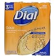 Dial Bar Soap Gold 4 Ounce 3 Count