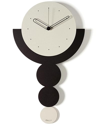 ARTI & MESTIERI Orologio a Pendolo da Parete Vanity Fango - Prestige Home