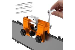 Lomhyve Affila Motosega Portatile, Affila Catena Motosega Professionale,Portatile Manuale per Chainsaw Chain Sharpening Jig, Affilatrice Catena Motosega per Tutti i Tipi di Motoseghe Elettrich