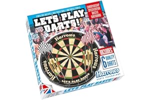 Cible Traditionnelle sisal HARROWS Let's Play Darts