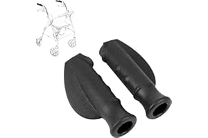 GOSKNOR 2stk Rollator Handgriffe, Universelle Rollator Griffbezüge Rutschfeste Komfortpolster Ersatz Handgriffe für Gehhilfen für Rollatoren