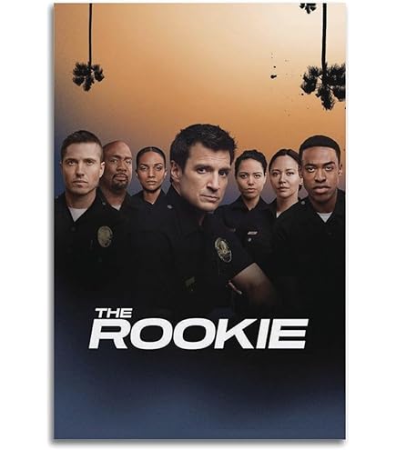 AYERWAENN The Rookie Poster 40x60cm - Vintage Wanddekoration