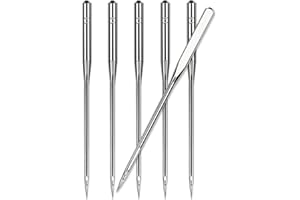 AELMIYW 30 Pcs Universal Size 90/14 Sewing Machine Needles, Heavy Duty Sewing Machine Needles for Embroidery Leather Jeans, Compatible with Kind of Home Sewing Machine