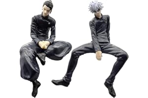 PYTRARTY 2 Pezzi Gojo Satoru Figure Anime，Gojo Satoru Personaggi，Pupazzo Gojo Satoru，Satoru Gojo Action Figure，Regali per I Fan, Decorazioni per la Tavola