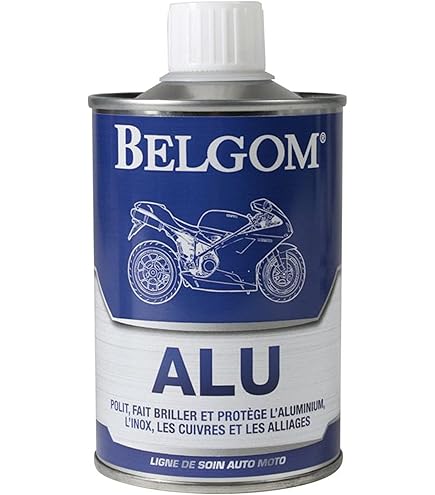 BELGOM - Alu 500Ml - Idéal pour le Polissage de l'Aluminium - Simple d