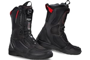 SHIMA Strato Lady, Zapatillas de Moto Mujer, Negro, 39 EU