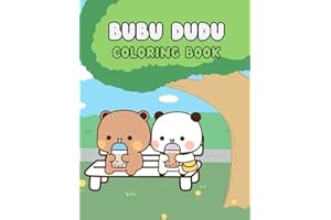 Bubu Dudu Coloring Book: Coloring Book for kids, Coloring Book for boys and girls, cute bears book, Panda Coloring Book