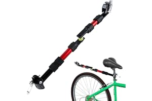 HoldOneLight Alloy Bike Trailer Hitch Connector - 270° Rotation Rear Rack Attachment for Outdoor Commuting, Pet Transport & Kids' Adventures