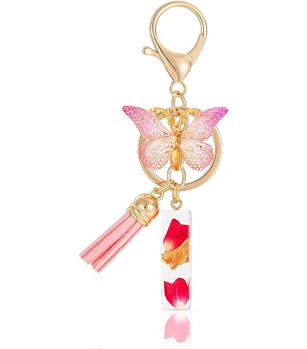 Portachiavi a farfalla con strass - Alver Accessori Riccione