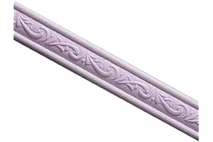 lzndeal 3D Pattern Sticker Wall Trim Line Battiscopa Decorazione del bordo Autoadesivo Domestico Autoadesivo Battiscopa Angolo Linea Adesivi Casa Modanature Trim Flessibile Stampaggio Bordo soffitto