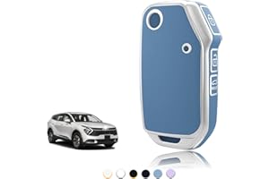 TOOMUME Funda Llave TPU, Carcasa Llave Apto para Kia Sportage R GT MK5 Stinger GT Sorento Picanto Ceed CD Proceed XCeed Cerato Forte, Cubierta Llaves Coche Mando - Flip Key