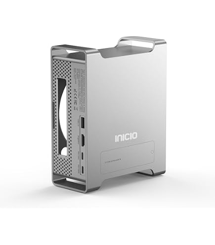 Minisopuru Mac Mini Dock & Stand with M.2 NVMe SSD Enclosure