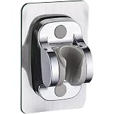 Lamiaseta Chrome Self Adhesive 15 Kg Portable Nano Shower Head Hanger Shower Joint