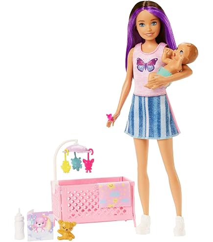 JMK12 Playset pédiatre Barbie avec 2 poupons et table d'examen - Monde de Barbie JMK12 Playset pédiatre Barbie avec 2 poupons et table d'examen - Monde de Barbie