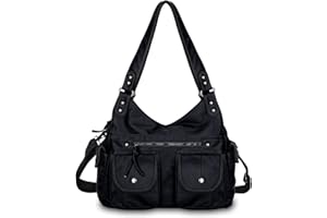 UBORSE Borsa a Mano Donna, Borse Tote alla Moda Donna, Borsetta a Spalla in Pelle con Tracolla, Crossbody Grande per Shopping Casuale Vacanza & Lavoro