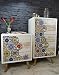 Produktbild Livitat Kommode Schrank Anrichte mit 5 Schubladen Romantik Vintage Shabby Chic Weiß LV6012
