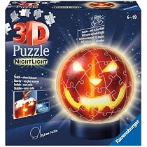Ravensburger Puzzle 3D Ball Illuminé Pokémon 72 Pièces Ravensburger Puzzle 3D Ball Illuminé Pokémon 72 Pièces