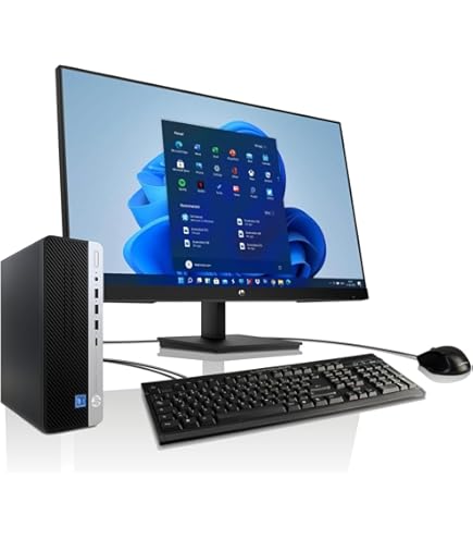 HP ProDesk 400 G6 SFF i5 Win11Pro＆Office HP ProDesk 400 G6 SFF Business Desktop PC, Core i5-9500