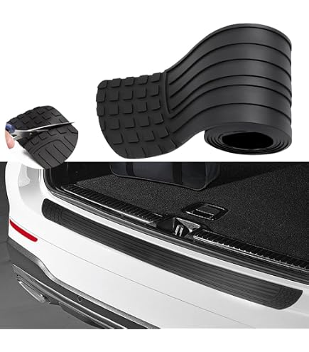 Protection Seuil de Pare-Chocs arrière - Compatible avec Fiat 500X 2015-2022 - Couverture de Seuil de Coffre - Bande Seuil de Chargement Protection Seuil de Pare-Chocs arrière - Compatible avec Fiat 500X 2015-2022 - Couverture de Seuil de Coffre - Bande Seuil de Chargement