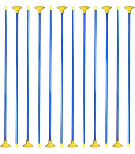 20 Stuks Vervangende Zuignap Pijlen Speelgoed Boogschieten Vervangende Pijlen Met Rubberen Tip Voor Jongens Meisjes Blauw