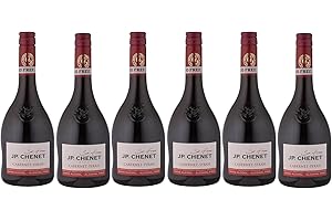 JP Chenet - So Free Cabernet Syrah Vin rouge sans alcool - Sans arômes ajoutés, goût authentique - Origine : France (6 x 0.75 L)