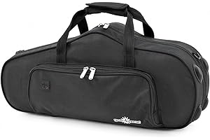 Alto Estuche para saxofón con correas para el hombro de Gear4music