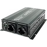 Spannungswandler 12V 1500 3000 Watt 230V - Wechselrichter für den mobilen Anschluss von Haushaltsgeräten …