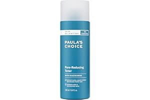 ‎PAULA'S CHOICE Paula's Choice SKIN BALANCING Tonik do twarzy – lekki, nawilżający toner – zmniejsza pory – zwalcza zanieczyszczenia i wągry – z niacynamidem – skóra mieszana do skóry tłustej – 190 ml