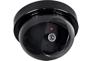MACLEAN CCTV Dome Camera Dummy Fake 3 types Flashing LED Surveillance Security Imitation (DC2100)