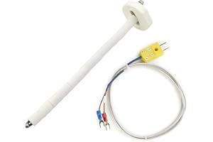 NC Wodoodporny typ K uziemiony termopara, blok termiczny typu K ceramiczna sonda do pieca 2372/1300 stopni F/C 11 G narzędzie wysokie