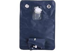 OUKENS 12V Pompa Lavavetri Kit, Borsa Pompa Liquido Lavavetri Universale Con Interruttore Parabrezza jet a Pulsante per Auto d'epoca per AWP 23, 28.5cm X 20.5cm/11.2pollici X 8pollici