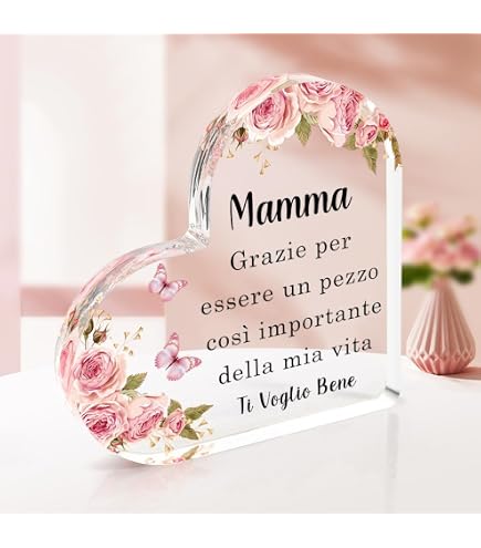 cuscino 40x40 forma cuore scritta super mom festa della mamma regalo
