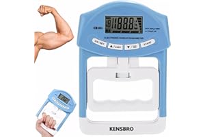 KENSBRO Kraftmesser - Griffkraft Messgerät und Handkraftmesser für präzise Messungen - Hand Dynamometer zur Stärkeprüfung