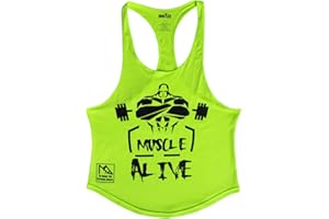 palglg Hombres Camisetas De Tirantes Deportivo Gimnasio Fitness Tops Camisetas T-Shirts Algodón