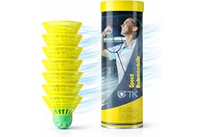 TK Gruppe Timo Klingler Sportyfits® Speedbadminton - Palline da badminton, per allenamento e competizioni e badminton, per interni ed esterni