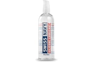 SWISS NAVY Premium Silicone Lubricant, 16 Oz, Lubricant for Men, Women and Couples.MD Science Lab