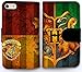 Produktbild Custom Leather Flip Case Cover for iPhone 5 66S SE Harry Potter Hogwarts Wallet Phone Case UFqa7338363