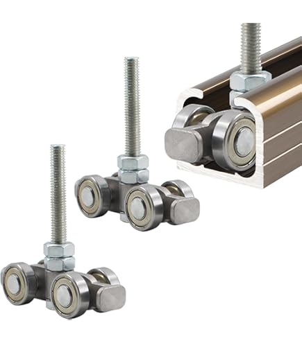 BiJun 4 Wheel Unistrut Trolley Silent Trolley Assembly India