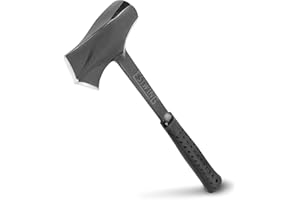 ESTWING Timber Titan - Black 16" Wood Splitting Maul with Forged Steel Construction & Shock Reduction Grip - EB-TT4
