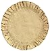 Produktbild Rund gerüschte Jute Matte, hautfarben, 40,6 cm