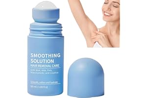 SINCEREAL Smoothing Solution Ingrown Hair Treatment, After Shave Soothing Roll-On Serum for Underarms Abdomen, Ingrown Hair Serum for Men & Women, Moisturizing and Soothing Skin