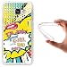 Produktbild Samsung Galaxy A3 2016 Hülle, WoowCase Handyhülle Silikon für [ Samsung Galaxy A3 2016 ] Kosmischer Lippensatz - I'm Just A Good Girl With Bad Habits Handytasche Handy Cover Case Schutzhülle Flexible TPU - Transparent