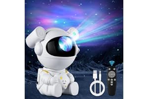 AUAUY Astronaut stjärnhimmel projektor, Galaxy LED-projektor